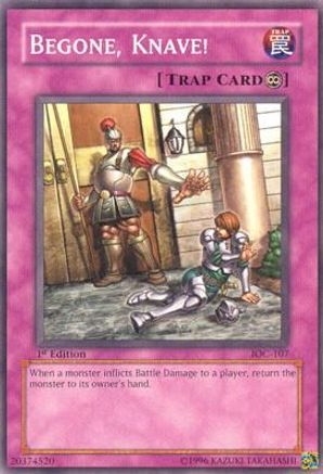 Begone, Knave! (IOC-107) - Invasion of Chaos Unlimited Invasion of Chaos Yugioh Single  Squirtle Squad Card Shop.