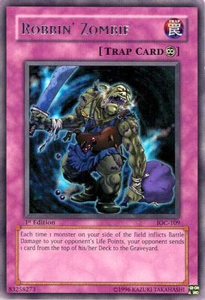 Robbin' Zombie (IOC-109) - Invasion of Chaos Unlimited Invasion of Chaos Yugioh Single  Squirtle Squad Card Shop.