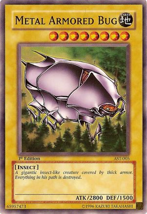 Metal Armored Bug (AST-005) - Ancient Sanctuary Unlimited Ancient Sanctuary Yugioh Single  Squirtle Squad Card Shop.