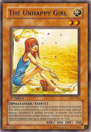 The Unhappy Girl (AST-010) - Ancient Sanctuary Unlimited Ancient Sanctuary Yugioh Single  Squirtle Squad Card Shop.