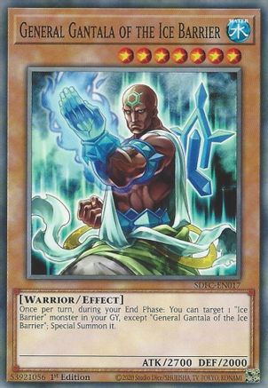 General Gantala of the Ice Barrier (SDFC-EN017) - Structure Deck: Freezing Chains 1st Edition Structure Deck: Freezing Chains Yugioh Single  Squirtle Squad Card Shop.