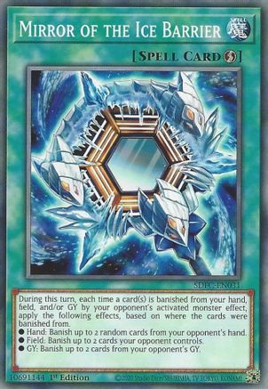 Mirror of the Ice Barrier (SDFC-EN031) - Structure Deck: Freezing Chains 1st Edition Structure Deck: Freezing Chains Yugioh Single  Squirtle Squad Card Shop.