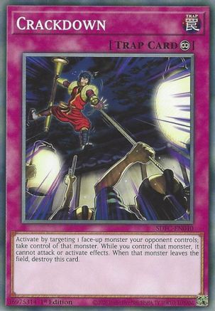 Crackdown (SDFC-EN040) - Structure Deck: Freezing Chains 1st Edition Structure Deck: Freezing Chains Yugioh Single  Squirtle Squad Card Shop.