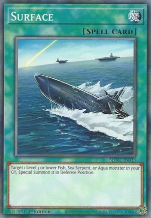 Surface (SDFC-EN033) - Structure Deck: Freezing Chains 1st Edition Structure Deck: Freezing Chains Yugioh Single  Squirtle Squad Card Shop.