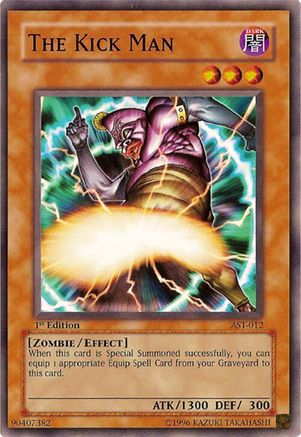 The Kick Man (AST-012) - Ancient Sanctuary 1st Edition Ancient Sanctuary Yugioh Single  Squirtle Squad Card Shop.