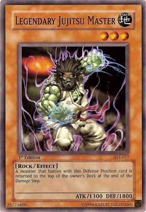 Legendary Jujitsu Master (AST-017) - Ancient Sanctuary Unlimited Ancient Sanctuary Yugioh Single  Squirtle Squad Card Shop.