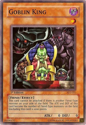 Goblin King (AST-031) - Ancient Sanctuary Unlimited Ancient Sanctuary Yugioh Single  Squirtle Squad Card Shop.