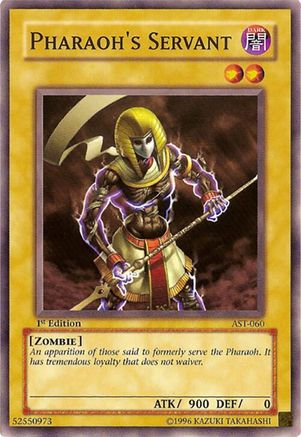 Pharaoh's Servant (AST-060) - Ancient Sanctuary Unlimited Ancient Sanctuary Yugioh Single  Squirtle Squad Card Shop.