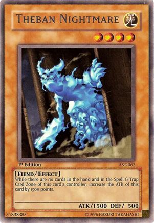 Theban Nightmare (AST-063) - Ancient Sanctuary Unlimited Ancient Sanctuary Yugioh Single  Squirtle Squad Card Shop.