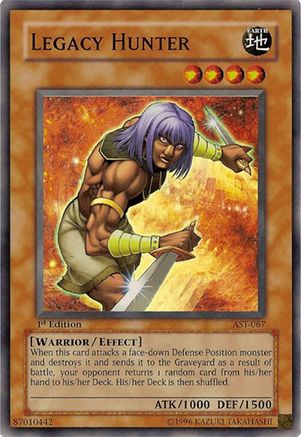 Legacy Hunter (AST-067) - Ancient Sanctuary Unlimited Ancient Sanctuary Yugioh Single  Squirtle Squad Card Shop.