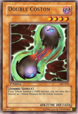 Double Coston (AST-078) - Ancient Sanctuary Unlimited Ancient Sanctuary Yugioh Single  Squirtle Squad Card Shop.