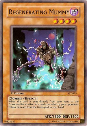 Regenerating Mummy (AST-079) - Ancient Sanctuary Unlimited Ancient Sanctuary Yugioh Single  Squirtle Squad Card Shop.