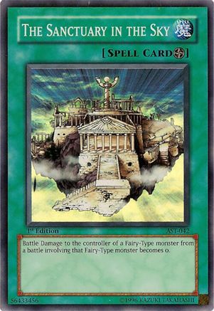 The Sanctuary in the Sky (AST-042) - Ancient Sanctuary Unlimited Ancient Sanctuary Yugioh Single  Squirtle Squad Card Shop.