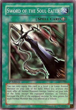 Sword of the Soul-Eater (AST-086) - Ancient Sanctuary 1st Edition Ancient Sanctuary Yugioh Single  Squirtle Squad Card Shop.