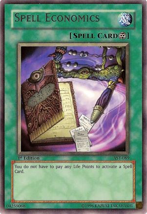 Spell Economics (AST-089) - Ancient Sanctuary Unlimited Ancient Sanctuary Yugioh Single  Squirtle Squad Card Shop.
