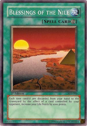 Blessings of the Nile (AST-090) - Ancient Sanctuary Unlimited Ancient Sanctuary Yugioh Single  Squirtle Squad Card Shop.