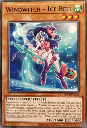 Windwitch - Ice Bell (OP15-EN023) - OTS Tournament Pack 15 Unlimited OTS Tournament Pack 15 Yugioh Single  Squirtle Squad Card Shop.