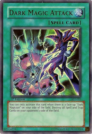 Dark Magic Attack (AST-095) - Ancient Sanctuary 1st Edition Ancient Sanctuary Yugioh Single  Squirtle Squad Card Shop.