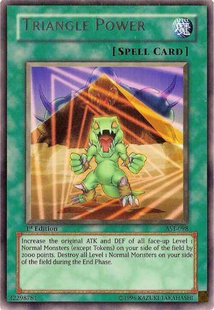 Triangle Power (AST-098) - Ancient Sanctuary Unlimited Ancient Sanctuary Yugioh Single  Squirtle Squad Card Shop.
