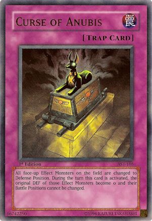 Curse of Anubis (AST-105) - Ancient Sanctuary Unlimited Ancient Sanctuary Yugioh Single  Squirtle Squad Card Shop.