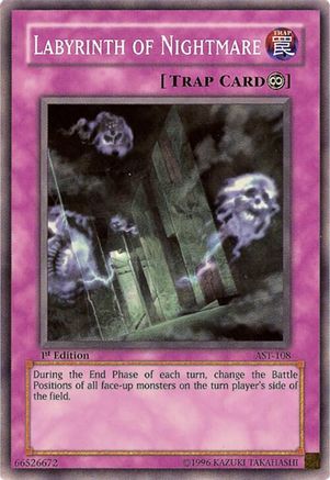 Labyrinth of Nightmare (AST-108) - Ancient Sanctuary 1st Edition Ancient Sanctuary Yugioh Single  Squirtle Squad Card Shop.