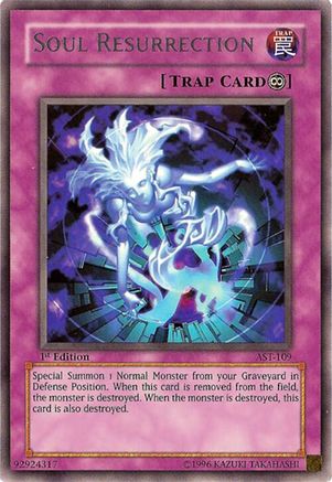 Soul Resurrection (AST-109) - Ancient Sanctuary Unlimited Ancient Sanctuary Yugioh Single  Squirtle Squad Card Shop.
