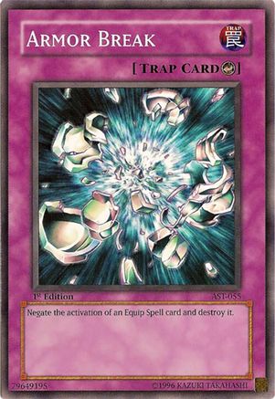Armor Break (AST-055) - Ancient Sanctuary Unlimited Ancient Sanctuary Yugioh Single  Squirtle Squad Card Shop.