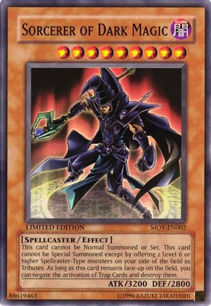 Sorcerer of Dark Magic (MOV-EN002) - Yu-Gi-Oh! The Movie Promo Set Limited Yu-Gi-Oh! The Movie Promo Set Yugioh Single  Squirtle Squad Card Shop.