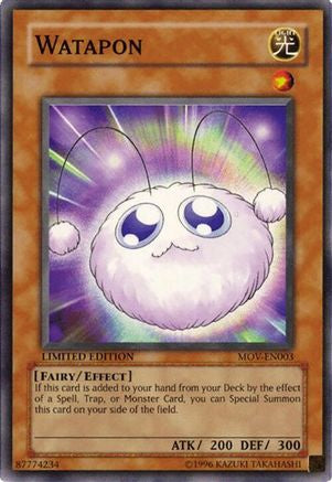 Watapon (MOV-EN003) - Yu-Gi-Oh! The Movie Promo Set Limited Yu-Gi-Oh! The Movie Promo Set Yugioh Single  Squirtle Squad Card Shop.