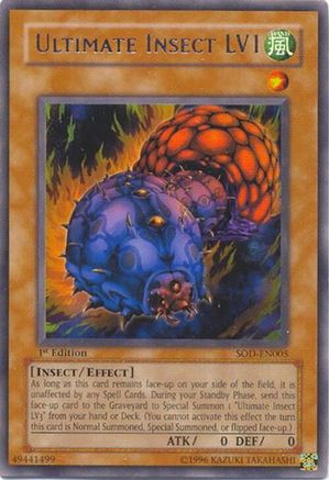 Ultimate Insect LV1 (SOD-EN005) - Soul of the Duelist 1st Edition Soul of the Duelist Yugioh Single  Squirtle Squad Card Shop.