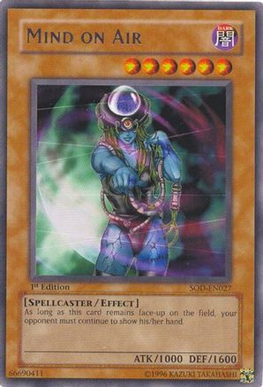 Mind on Air (SOD-EN027) - Soul of the Duelist 1st Edition Soul of the Duelist Yugioh Single  Squirtle Squad Card Shop.
