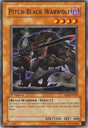 Pitch-Black Warwolf (RDS-EN026) - Rise of Destiny 1st Edition Rise of Destiny Yugioh Single  Squirtle Squad Card Shop.