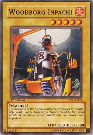 Woodborg Inpachi (RDS-EN001) - Rise of Destiny Unlimited Rise of Destiny Yugioh Single  Squirtle Squad Card Shop.