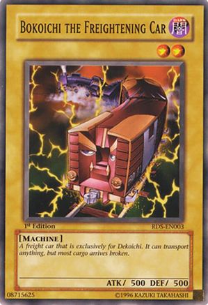 Bokoichi the Freightening Car (RDS-EN003) - Rise of Destiny 1st Edition Rise of Destiny Yugioh Single  Squirtle Squad Card Shop.