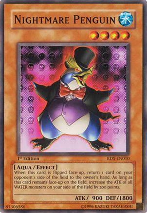 Nightmare Penguin (RDS-EN010) - Rise of Destiny 1st Edition Rise of Destiny Yugioh Single  Squirtle Squad Card Shop.