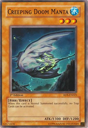 Creeping Doom Manta (RDS-EN025) - Rise of Destiny Unlimited Rise of Destiny Yugioh Single  Squirtle Squad Card Shop.