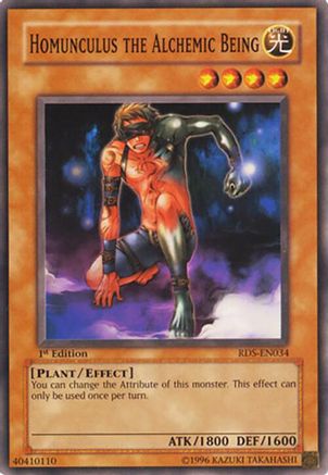 Homunculus the Alchemic Being (RDS-EN034) - Rise of Destiny Unlimited Rise of Destiny Yugioh Single  Squirtle Squad Card Shop.