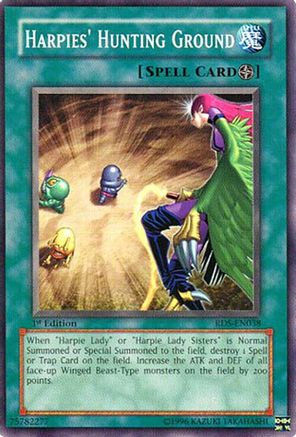 Harpies' Hunting Ground (RDS-EN038) - Rise of Destiny Unlimited Rise of Destiny Yugioh Single  Squirtle Squad Card Shop.