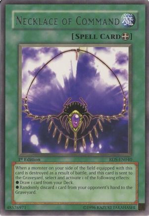 Necklace of Command (RDS-EN040) - Rise of Destiny Unlimited Rise of Destiny Yugioh Single  Squirtle Squad Card Shop.