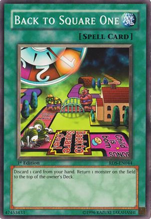 Back to Square One (RDS-EN044) - Rise of Destiny Unlimited Rise of Destiny Yugioh Single  Squirtle Squad Card Shop.
