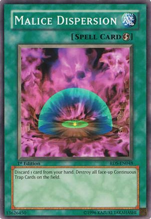 Malice Dispersion (RDS-EN048) - Rise of Destiny Unlimited Rise of Destiny Yugioh Single  Squirtle Squad Card Shop.