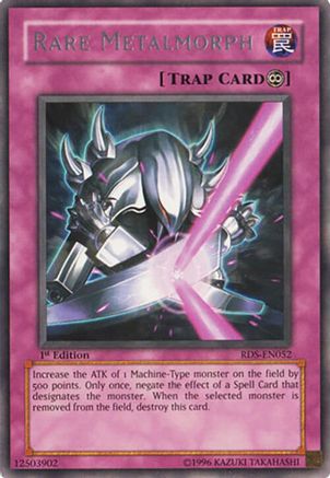 Rare Metalmorph (RDS-EN052) - Rise of Destiny Unlimited Rise of Destiny Yugioh Single  Squirtle Squad Card Shop.