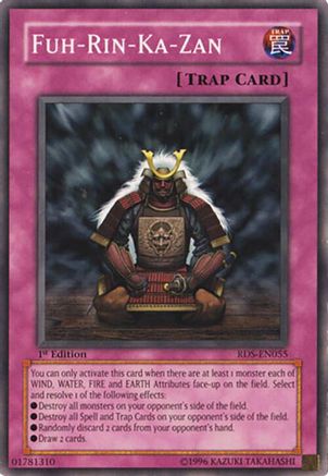 Fuh-Rin-Ka-Zan (RDS-EN055) - Rise of Destiny Unlimited Rise of Destiny Yugioh Single  Squirtle Squad Card Shop.