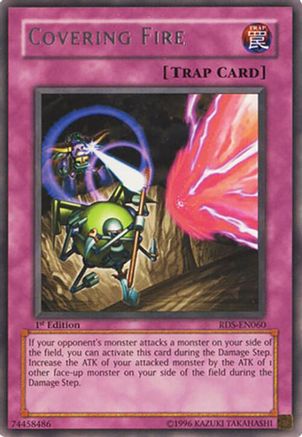 Covering Fire (RDS-EN060) - Rise of Destiny 1st Edition Rise of Destiny Yugioh Single  Squirtle Squad Card Shop.