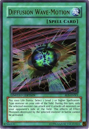 Diffusion Wave-Motion (RDS-ENSE1) - Rise of Destiny Special Edition Limited Rise of Destiny Special Edition Yugioh Single  Squirtle Squad Card Shop.