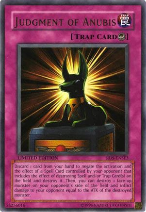 Judgment of Anubis (RDS-ENSE3) - Rise of Destiny Special Edition Limited Rise of Destiny Special Edition Yugioh Single  Squirtle Squad Card Shop.