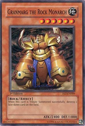 Granmarg the Rock Monarch (FET-EN009) - Flaming Eternity 1st Edition Flaming Eternity Yugioh Single  Squirtle Squad Card Shop.