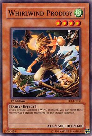 Whirlwind Prodigy (FET-EN030) - Flaming Eternity Unlimited Flaming Eternity Yugioh Single  Squirtle Squad Card Shop.