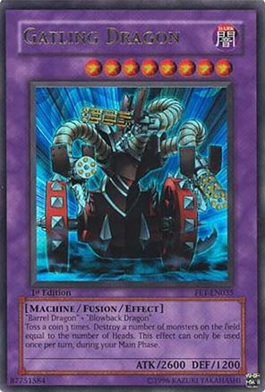 Gatling Dragon (FET-EN035) - Flaming Eternity Unlimited Flaming Eternity Yugioh Single  Squirtle Squad Card Shop.