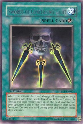 Swords of Concealing Light (FET-EN042) - Flaming Eternity Unlimited Flaming Eternity Yugioh Single  Squirtle Squad Card Shop.